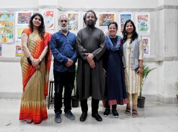 Interaction with Artist Vijender Sharma